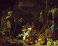 Teniers the Younger, David; Heem, Jan Davidsz de - An Artist in His Studio